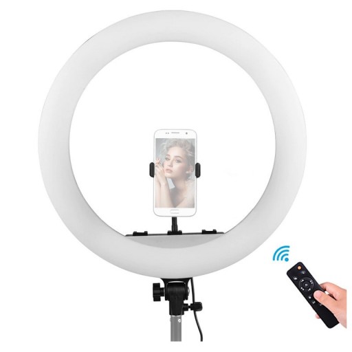 MITOYA MTY-21C LAMPA RING LED + STATYW 75-230CM