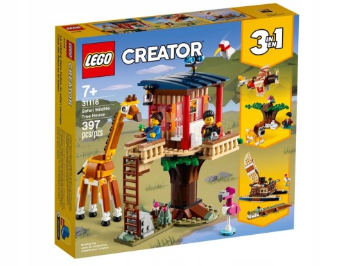 НАБОР LEGO CREATOR «САФАРИ НА ДЕРЕВЕ» 31116