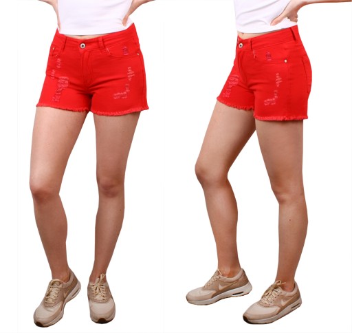 ШОРТЫ короткие ДЖИНСОВЫЕ ШОРТЫ 17/1# желтые S/M