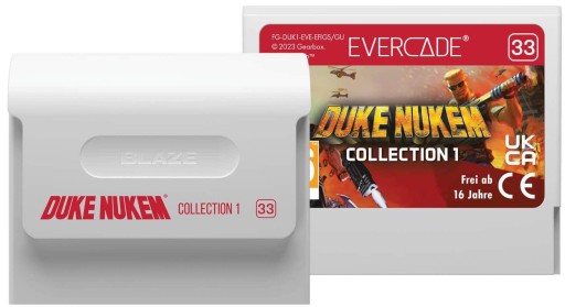 EVERCADE #33 — Игра Duke Nukem Col.1