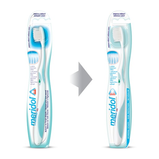 зубная щетка meridol GUM PROTECTION SOFT