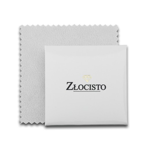 ZŁOTA ZAWIESZKA WISIOREK Z BRYLANTEM DIAMENTEM 585