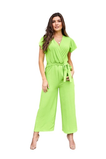 ELEGANCKI KOMBINEZON SZEROKIE NOGAWKI KOLORY S-XL