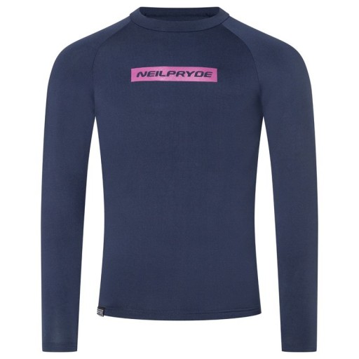 NEILPRYDE Rise мужская футболка из лайкры L/S M темно-синяя