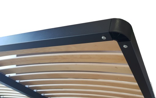Stelaż wkład do łóżka pod materac gęsty metalowy 100x220 mocny