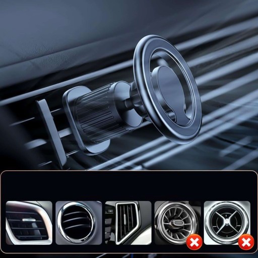 Uchwyt magnetyczny na telefon do samochodu mag safe