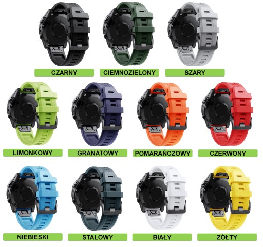 РЕМЕНЬ QUICKFIT ДЛЯ GARMIN FENIX 3 5X 6 X 6X 7X PRO