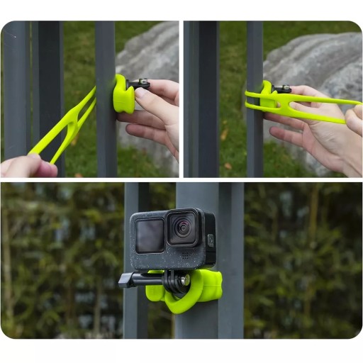 Гибкое 360° крепление для мотоцикла и велосипеда для GoPro SJCAM XIAOMI DJI INSTA360