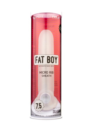 ИДЕАЛЬНО ПОДХОДЯЩИЕ ЧЕХОЛЫ FAT BOY С МИКРОРЕБРИСТОЙ, ПРОЗРАЧНЫЕ 7,5 ДЮЙМА