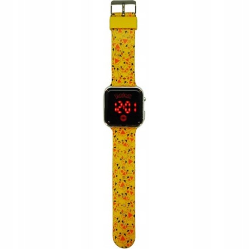 ZEGAREK DLA DZIECKA LED POKEMON PIKACHU