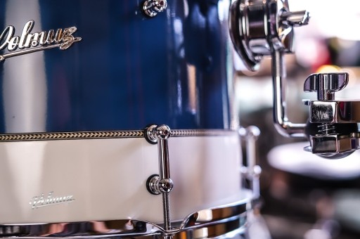 Polmuz Maple Model 1 — 24/13/16/18 — Custom Inayed Blue White Gloss