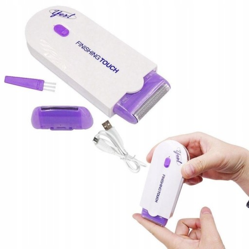 DEPILATOR TRYMER GOLARKA FINISHING TOUCH LED PRO