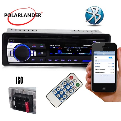 12 В с управлением, новый автомобильный радиоприемник 12 В, Bluetooth стерео FM MP