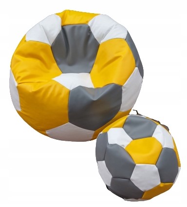 GREAT Football Pouf XXXL TOFFEL из экокожи