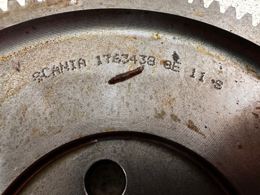 Звездочка ГРМ Scania R 1763438