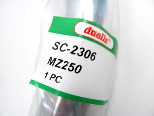 Колено DUELLS глушителя MZ ETZ 250, хромированное