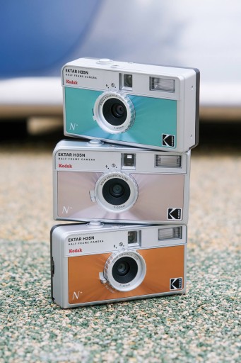 Аналоговая камера KODAK EKTAR H35N для полукадровой пленки 35 мм, 2 фоторамки