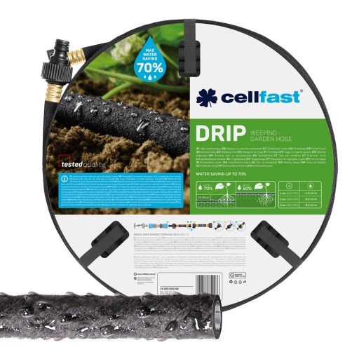 ШЛАНГ ДЛЯ КАПЕЛЬНОГО ГИДРАТАЦИИ CELLFAST, 1/2 ДЮЙМА, 30 М, ПОТ.