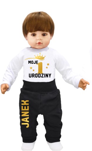 Komplet urodziny Moje 1 Urodziny Imię r.92
