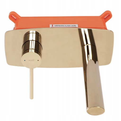 BATERIA UMYWALKOWA PODTYNKOWA OVAL GOLD REA