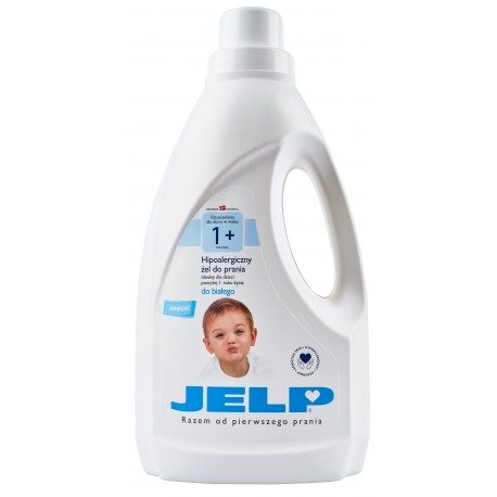 Jelp 1+ для стирного геля для белого 1,5 л