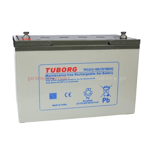 Akumulator Tuborg VRLA GEL TPCG12-100 12V 100Ah