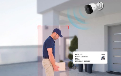 IMOU НАРУЖНАЯ КАМЕРА НОЧНОГО ВИДЕНИЯ ДЛЯ НАБЛЮДЕНИЯ ДЛЯ SD-КАРТЫ 8X ZOOM IP67 4MP