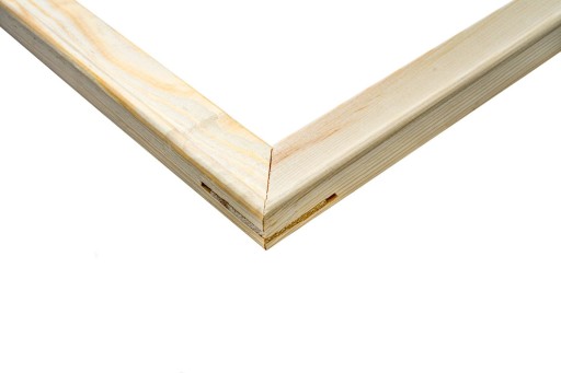 Blejtram rama sosnowa wymiar zew 40x110 cm na płótno obraz okno wew 33x103