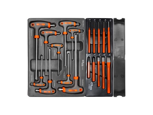 Шкаф для инструментов, тележка 97 см, комплектация 313 элементов Richmann Exclusive