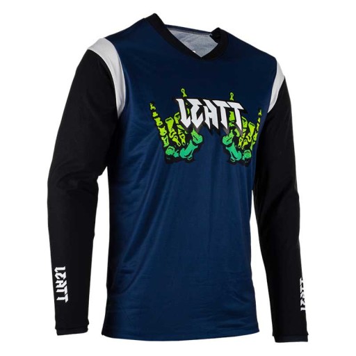 ФУТБОЛКА LEATT 2023 GRAVITY 3.0 ИЗ ДЖЕРСИ ZOMB S MTB