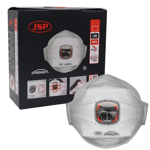 JSP SPRINGFIT АНТИМАСКА, КЛАПАН «ТАЙФУН», 435 МЛ FFP3