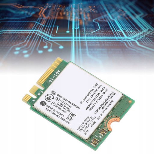 Двухдиапазонная Wi-Fi-карта 2,4 ГГц, 5 ГГц, 1200 Мбит/с