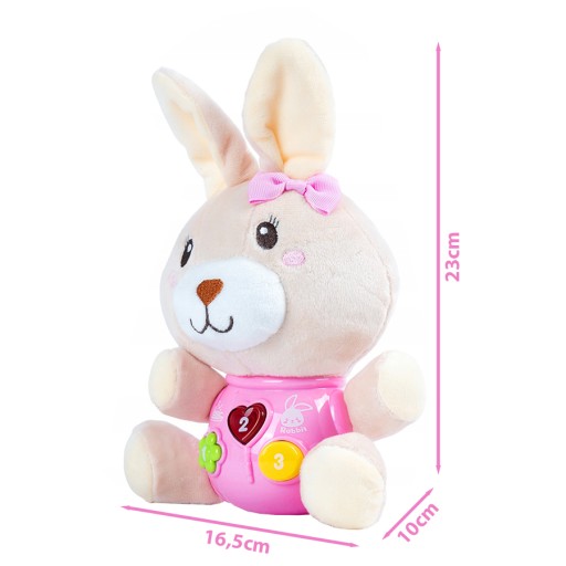 ИНТЕРАКТИВНАЯ ИГРУШКА-МАСКОТ-ЗОЛИК СО ЗВУКОМ И СВЕТОМ 6М+