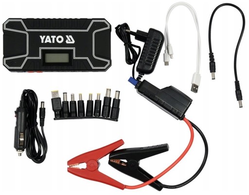 ПУСКОВОЕ УСТРОЙСТВО YATO/POWER BANK 12000мА YT-83082