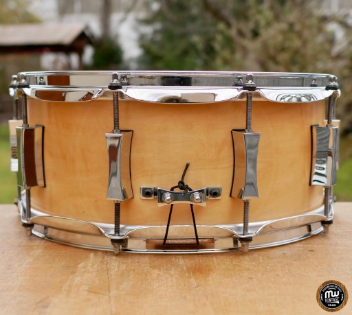 Pork Pie USA Custom 14 x 6 дюймов Малый барабан Satin Blonde