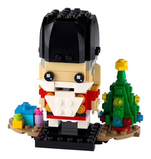 LEGO BrickHeadz 40425 Рождественский подарок «Щелкунчик» Рождественский набор