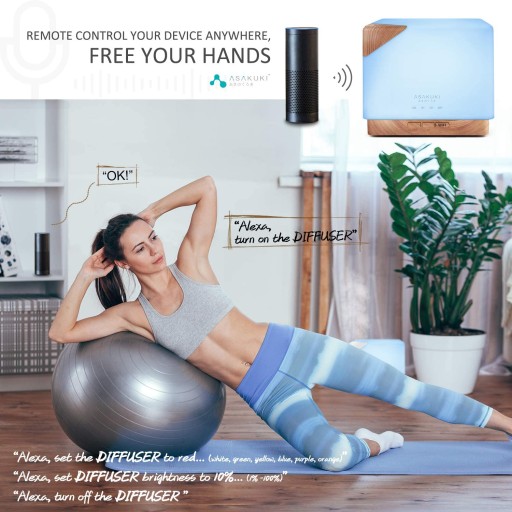 SMART WIFI DYFUZOR ZAPACHOWY AROMA TERAPIA 700ml