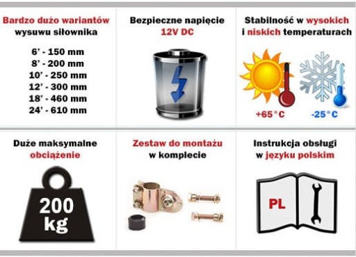 Электропривод Super Power Jack 2000N