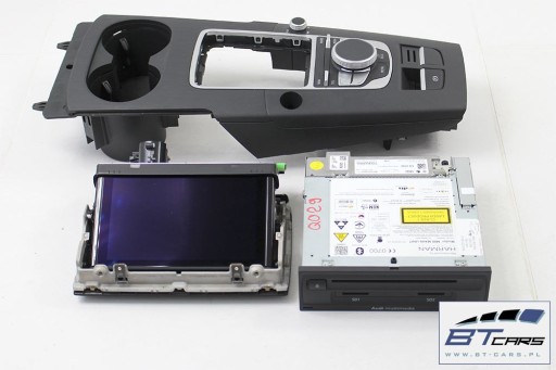 AUDI A3 ZESTAW MMI 3G+ MONITOR + CZYTNIK MIB + PANEL 8V0035020D 8V0919604C