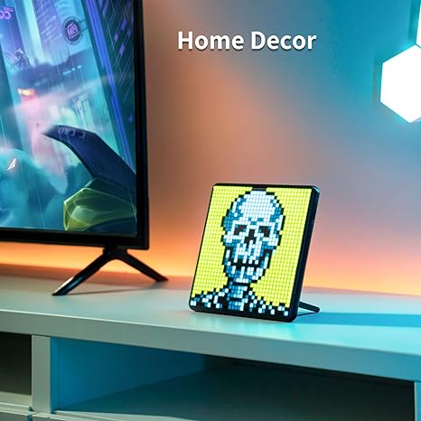 ЦИФРОВАЯ ПИКСЕЛЬНАЯ РАМКА BLUETOOTH СВЕТОДИОДНЫЙ ДИСПЛЕЙ DIVOOM PIXOO MAX REMOTE PRO