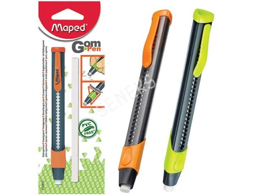 MAPED DŁUGOPIS GUMKA DO ŚCIERANIA SZKOLNA WKŁAD