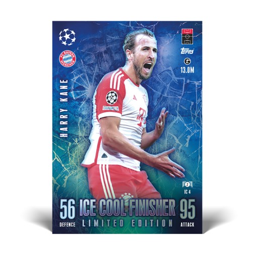 Очень большая банка Match Attax 2024, футбольные карточки с ледяными финишерами
