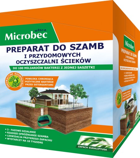 BROS МИКРОБЕК ПРЕПАРАТ ДЛЯ Септика 1ШТ ЛИМОН