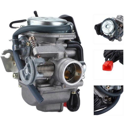 Замена узла карбюратора 0,9 дюйма для 4-тактного двигателя GY6 125cc 150cc