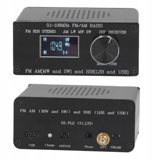 Полнодиапазонный радиоприемник FM AM SSB 0,96
