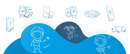 CALMEAN CARE Kids следит за температурой по GPS на польском языке