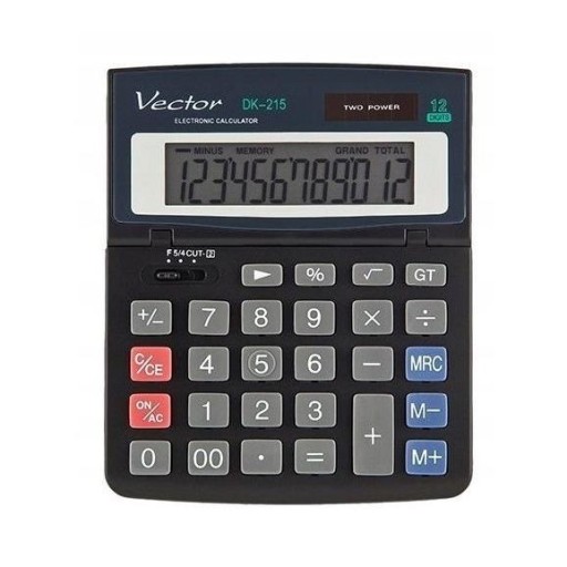 Калькулятор ВЕКТОР ДК-215 БЛК