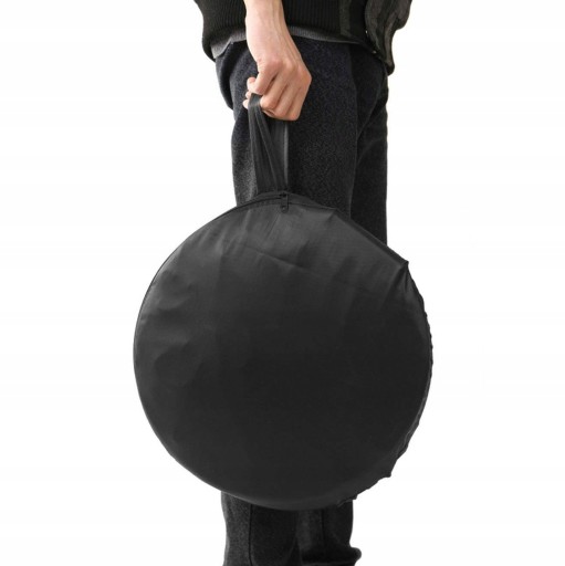 BLENDA FOTOGRAFICZNA 60cm ZŁOTA SREBRNA DYFUZOR 5W1 Pokrowiec Plener Studio