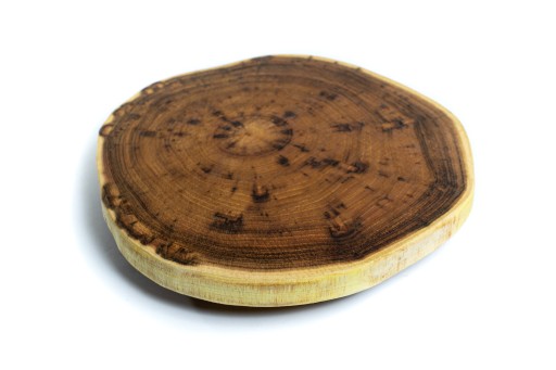 Taca drewniana obrotowa taca obrotowa AKACJA plaster akacji DREWNO 20-25cm
