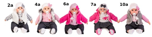 Постельное белье DOLL BED BABY DOLL 45 см соска говорит поет PL